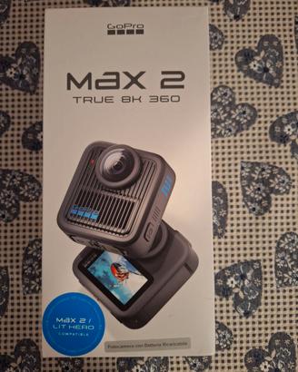 GoPro Max 2 True 8K 360 nuova sigillata