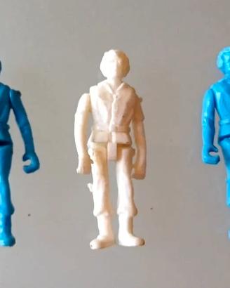 Lotto mini Action  Articolate plastica vintage