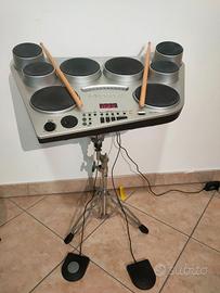 Batteria Yamaha dd-65 con supporto e sgabello