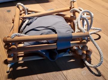 Altalena in legno Mamoi