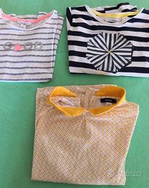 3 magliette Okaïdi, taglia 6 anni.