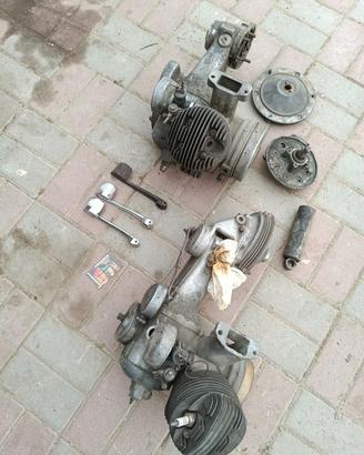 motore lambretta innocenti c 125 completo