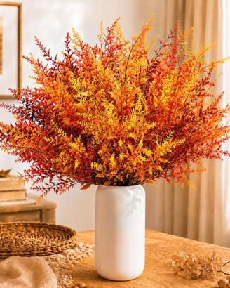 10 Bouquet Decorazioni Autunnali Fiori Artificiali