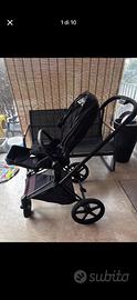 Trio Cybex Priam (Modello 2021)  Nero  Matte Black