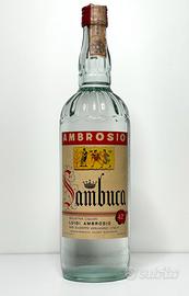 Bottiglia vintage di Sambuca Ambrosio - 1 L - 42 g
