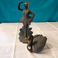 Statuette Ballerina Étoile e Cigno Nero