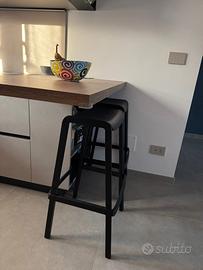 Sgabelli marca pedrali colore nero