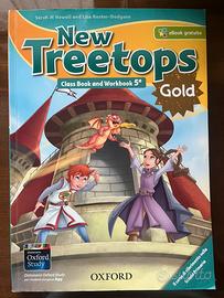 Libro di inglese New Treetops 5 con CD