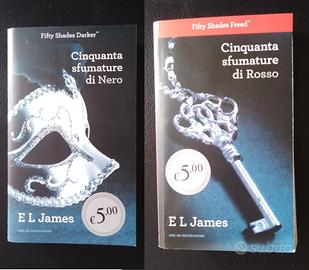 Libri 50 sfumature di nero + 50 sfumature di rosso