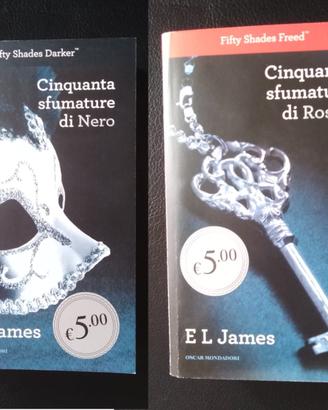Libri 50 sfumature di nero + 50 sfumature di rosso