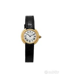 Cartier ellisse lady mecanique oro 18 kt ref 6708