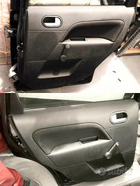 4 portiere sportelli Ford Fiesta Mk5 5 porte nere
