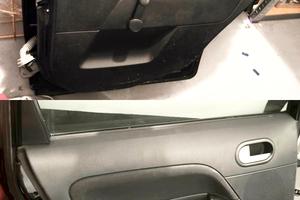 4 portiere sportelli Ford Fiesta Mk5 5 porte nere