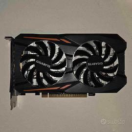 Scheda Video PC GIGABYTE NVIDIA GTX 1050 Ti 4GB