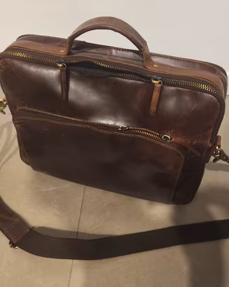 borsa lavoro porta pc uomo i pelle Sid and wine