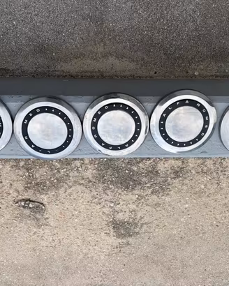 Borchia Coppa Ruota Acciaio Inox Alfa Romeo Serie 