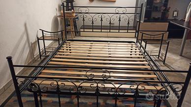 Letto in ferro battuto 