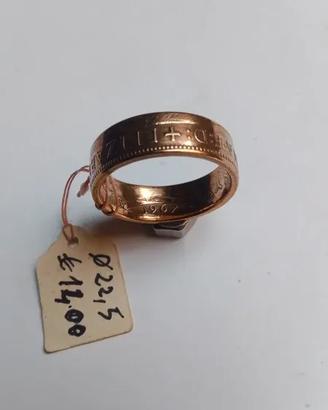 Anello da moneta ,1 Penny Regno Unito 1967