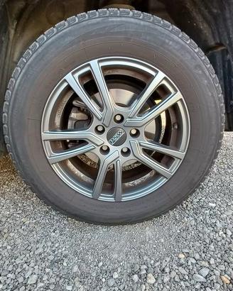 4 Cerchi in lega PSW 6,5J x 16" e gomme
