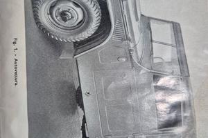 Libretto uso e manutenzione Fiat AR 59 (ed. 1963)