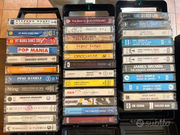 Pacchetto 35 musicassette miste