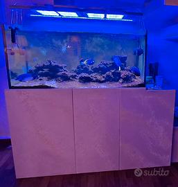 Acquario marino, gnc bluray pro, skimmer redsea..