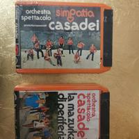 Cassette stereo 8 ORIGINALI Casadei – Nuove 
