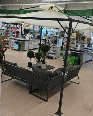 Gazebo 3x3 Richiudibile con Manovella 