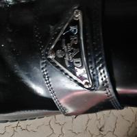 Mocassini Prada pelle nera 44 scarpe eleganti 