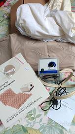 Materasso antidecubito con motore e coprimaterasso