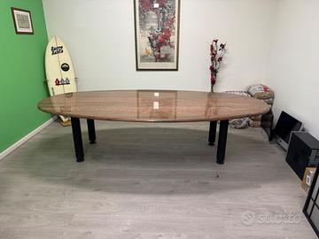 TAVOLO IN GRANITO 300X150  STRUTTURA IN FERRO