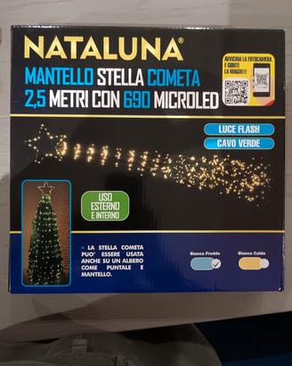 luci albero di natale led fredde 