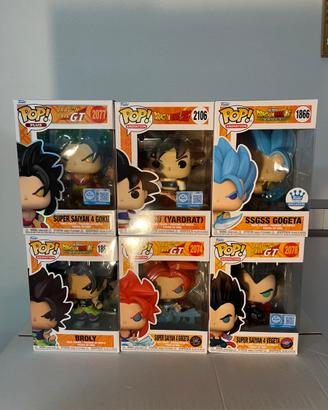 Lotto funko pop dragonball