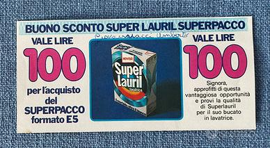 Buono sconto vintage