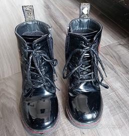 Anfibi Enrico Coveri neri, bambina (28)