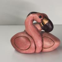 THUN Coppia di Fenicotteri Rosa “Arca di Noè” 2001