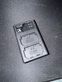 K&F Concept NP-FZ100 X2 con Caricatore