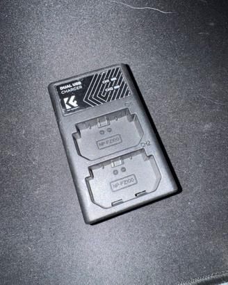 K&F Concept NP-FZ100 X2 con Caricatore