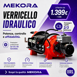Verricello idraulico KMS 1.600-40.000 kg traino