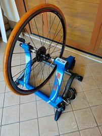 Rullo bici Elite con ruota completa 