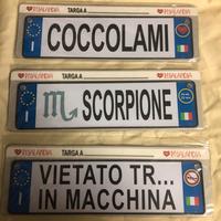Targa Regalandia idea simpatica