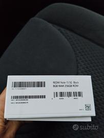 Redmi Note 15 5g nuovo 