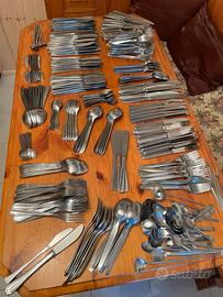 Stock 417 Posate INOX Ristorante Hotel - A MANO