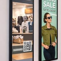 Schermo Digital Signage Verticale per negozi