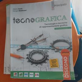 Libri di disegno tecnico Tecnografica. 4 libri
