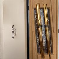 Set di penne Aurora Marco Polo Oro