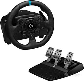 Logitech G923 Volante da Corsa con Pedali per PS4