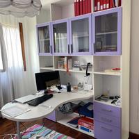Libreria con scrivania