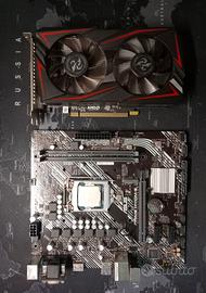 ASUS H110M-E i5 10500 RX 550 4GB