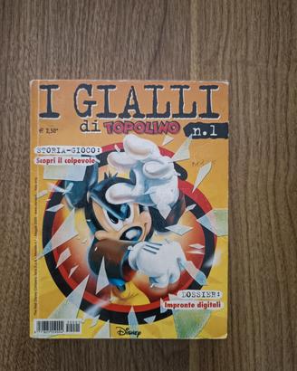Fumetto I Gialli di Topolino n.1